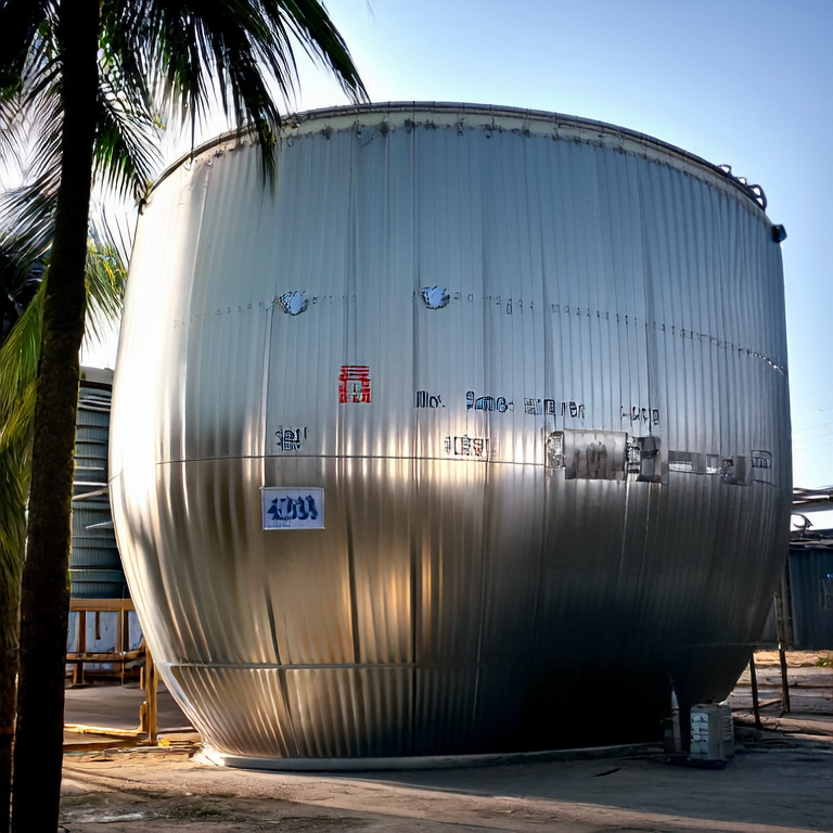 Cryogenic Liquid Storage Tank Image