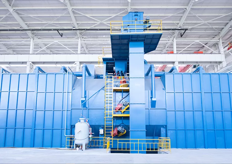 Through Shot Blasting Machine Through Shot Blasting Machine