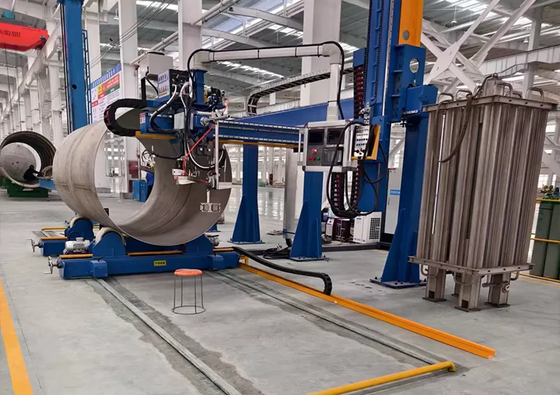 Lifting P+T Longitudinal Seam Automatic Welding Equipment Lifting P+T Longitudinal Seam Automatic Welding Equipment