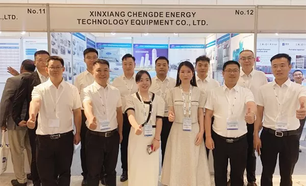 La empresa participó con éxito en la Exposición del Gas de Dubai, profundizó la cooperación internacional y buscó un futuro mejor