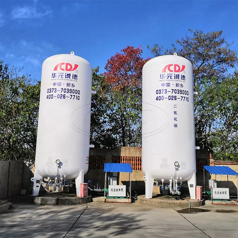 Tanques de almacenamiento de líquidos criogénicos (LCO2)